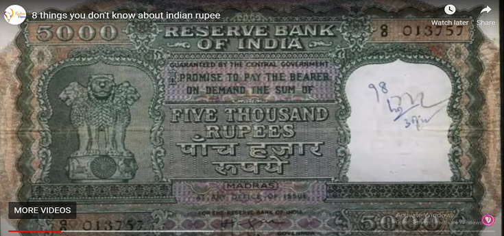8 Things You Don't Know About Indian Rupee