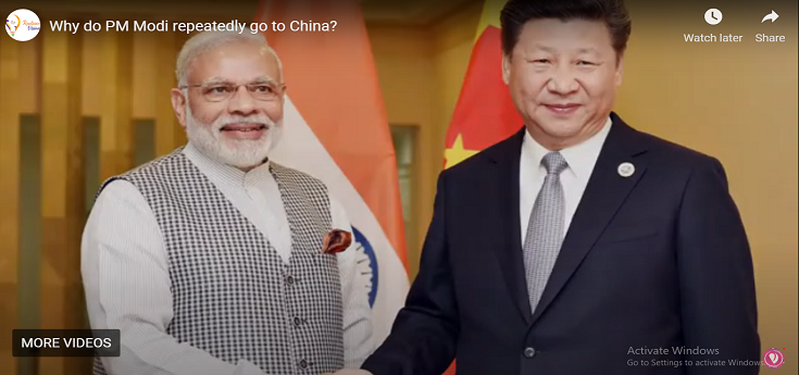 Why do PM Modi repeatedly go to China?