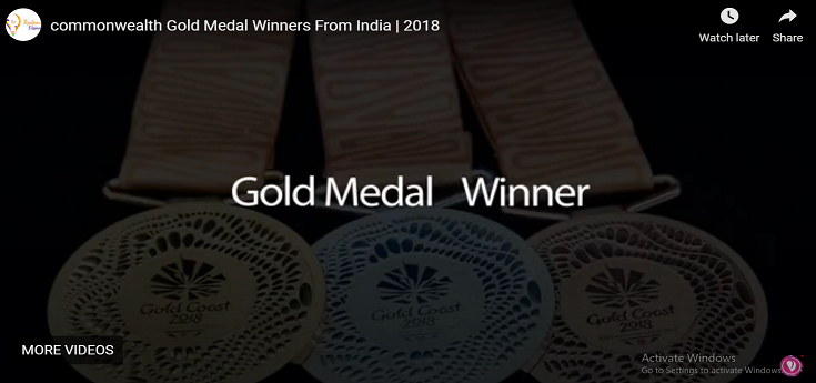 commonwealth gold medal winners india | 2018